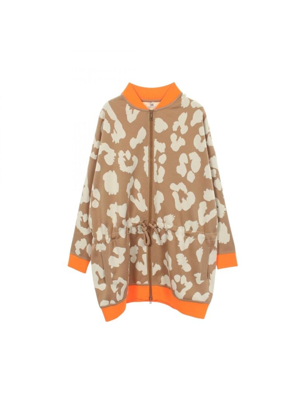 Hermes Jungle Love Twillaine Zip Up Silk Jacket